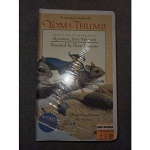 Tom Thumb (VHS, 1991)(Animation)(Children) Narrated by Dom DeLuise!